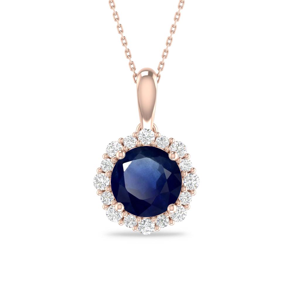 Rose Gold - Sapphire
