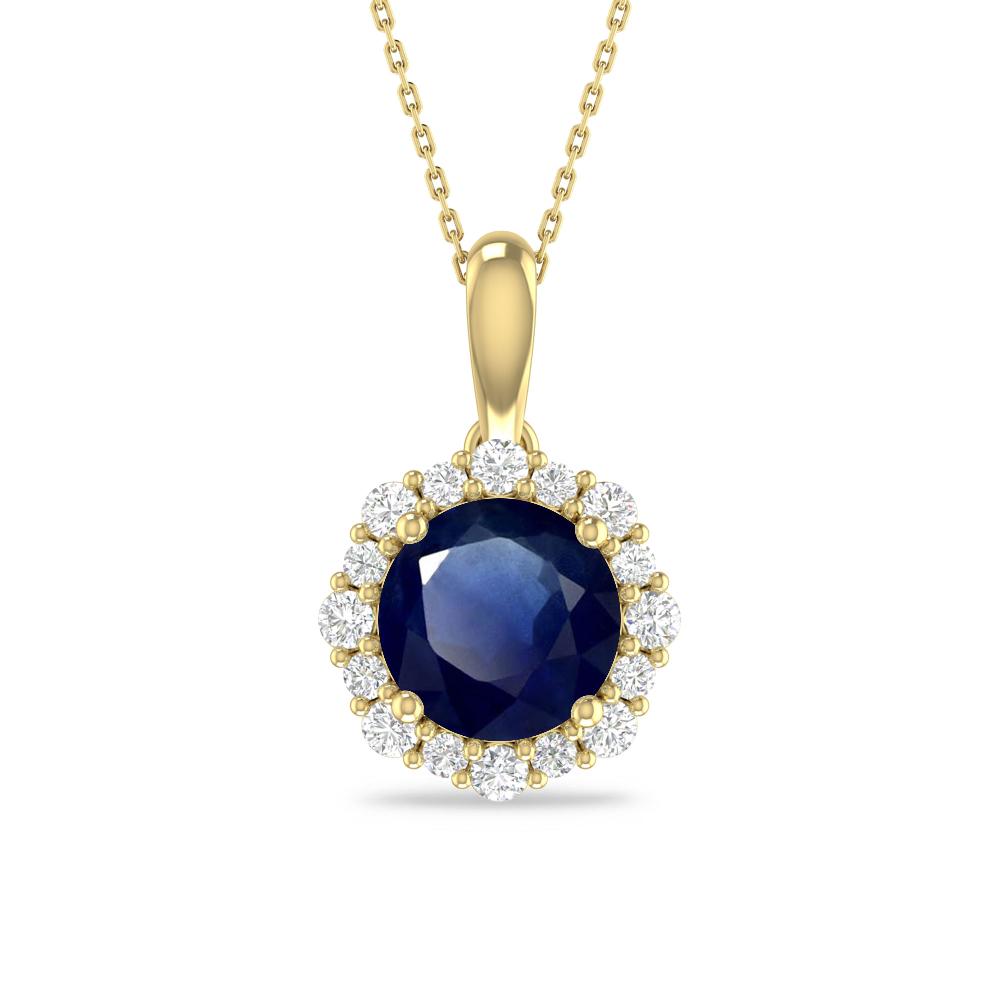 Yellow Gold - Sapphire