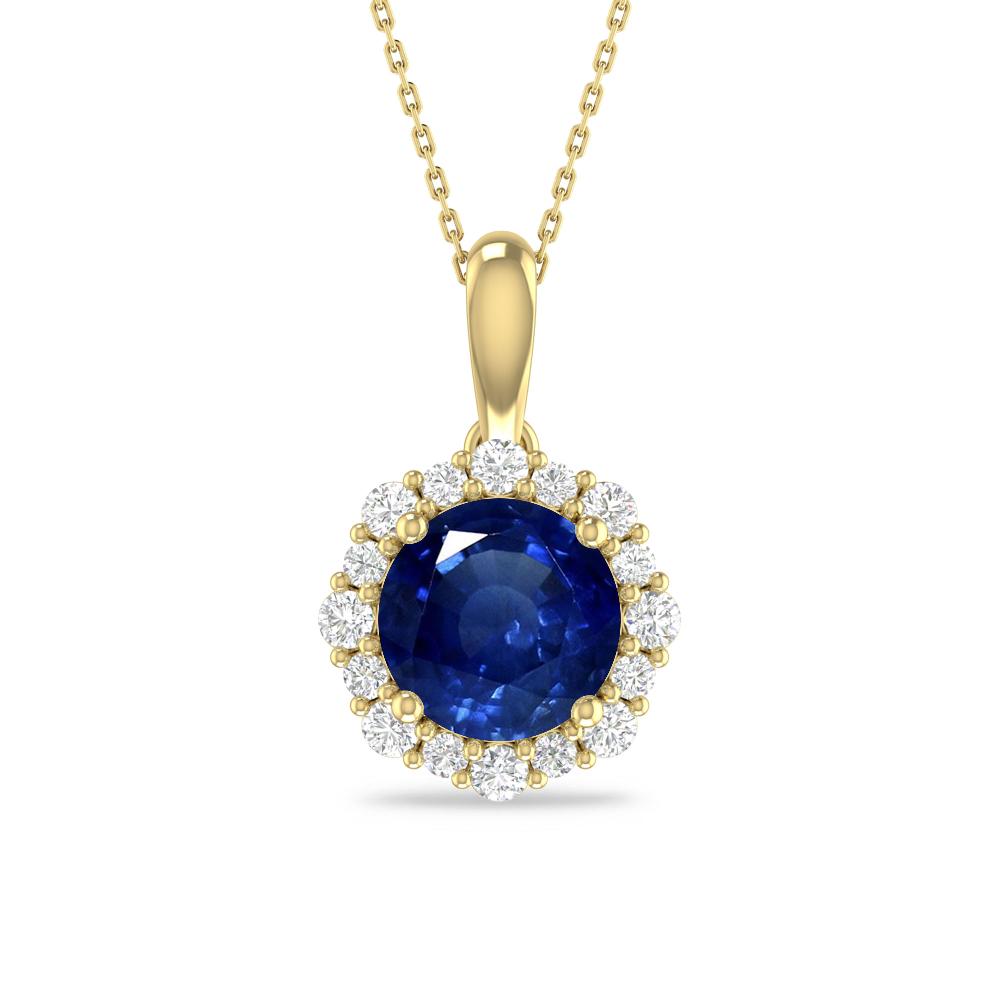 Yellow Gold - Sapphire