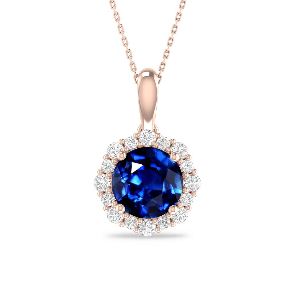 Rose Gold - Sapphire