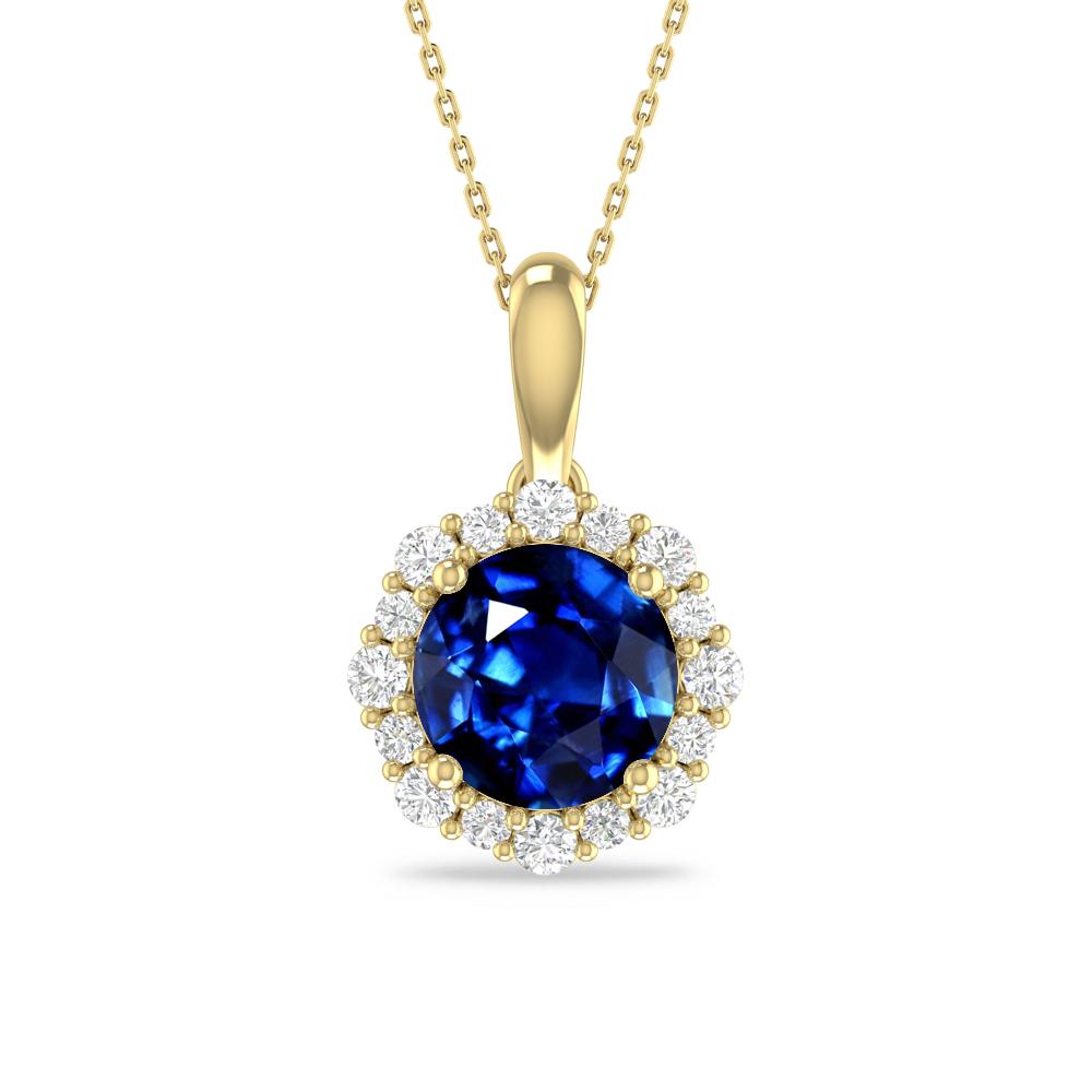 Yellow Gold - Sapphire