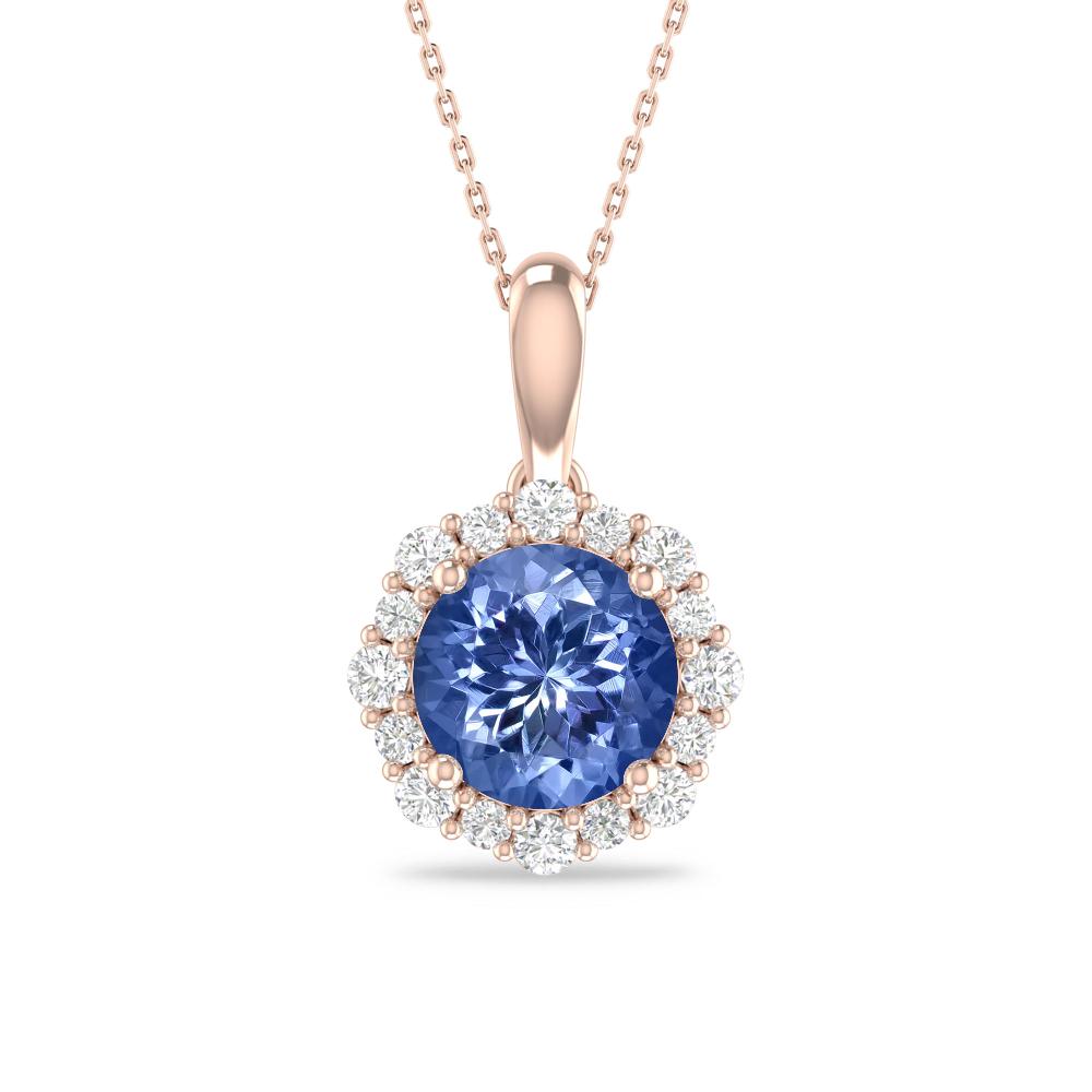 Rose Gold - Tanzanite