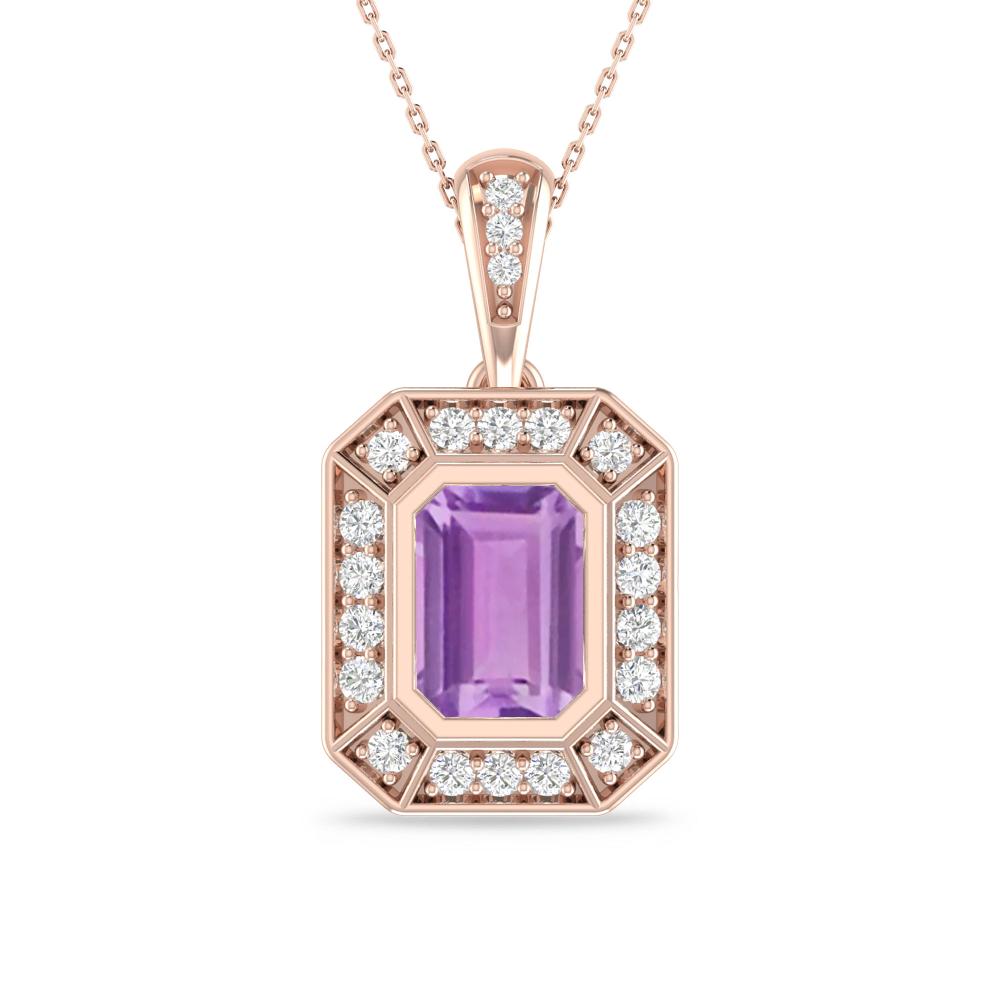 Rose Gold - Amethyst