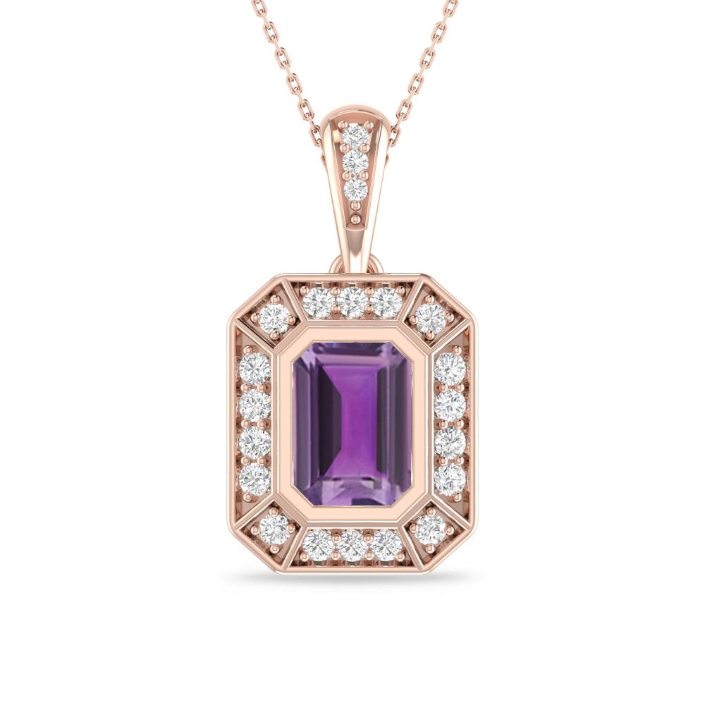 Rose Gold - Amethyst