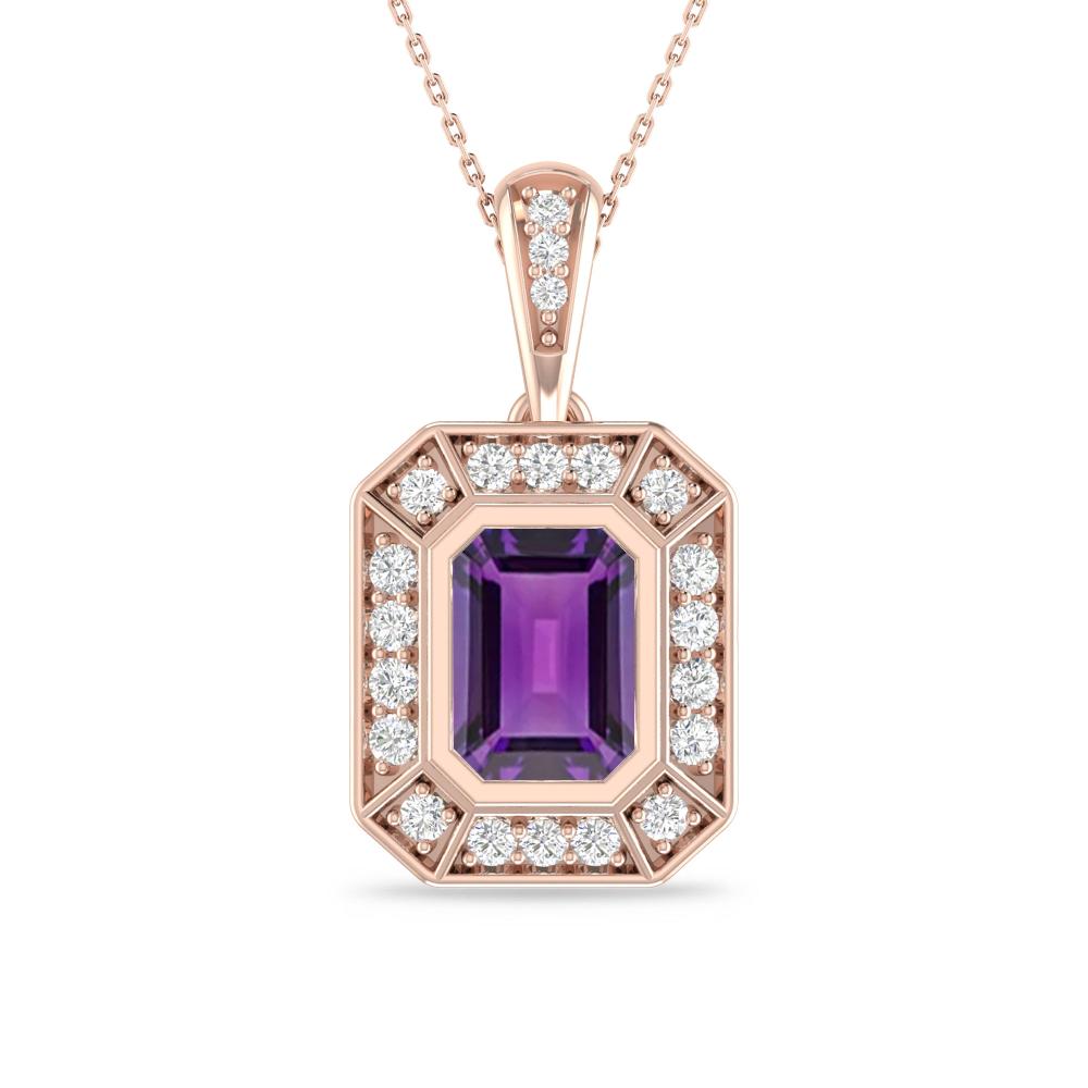 Rose Gold - Amethyst