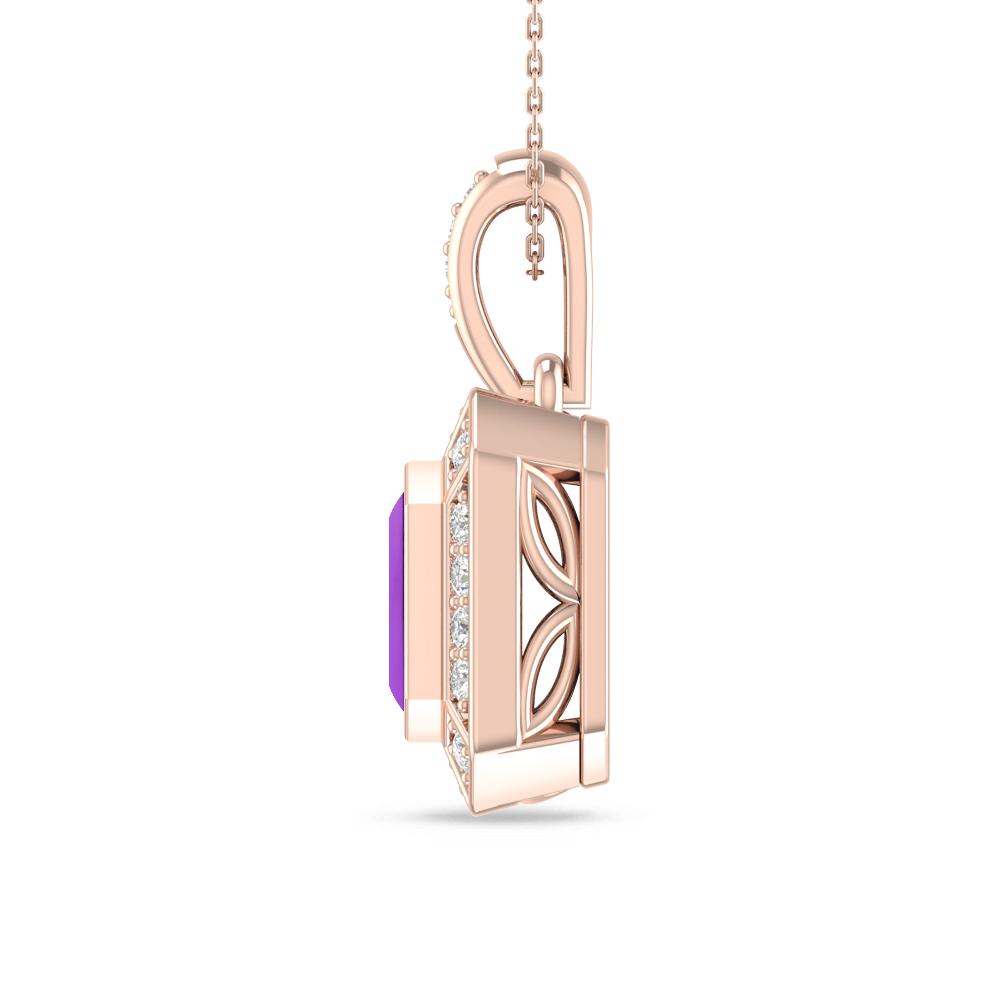 Rose Gold - Amethyst