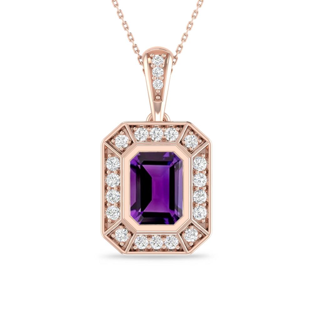 Rose Gold - Amethyst