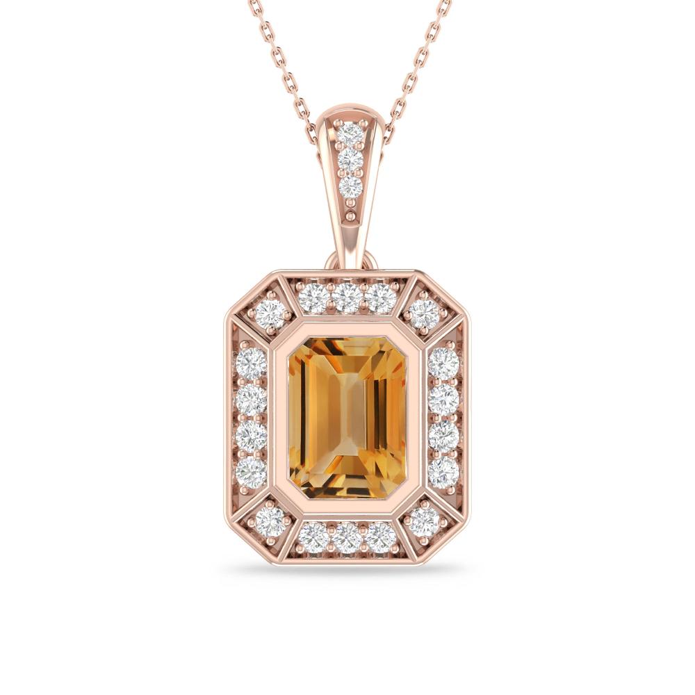 Rose Gold - Citrine