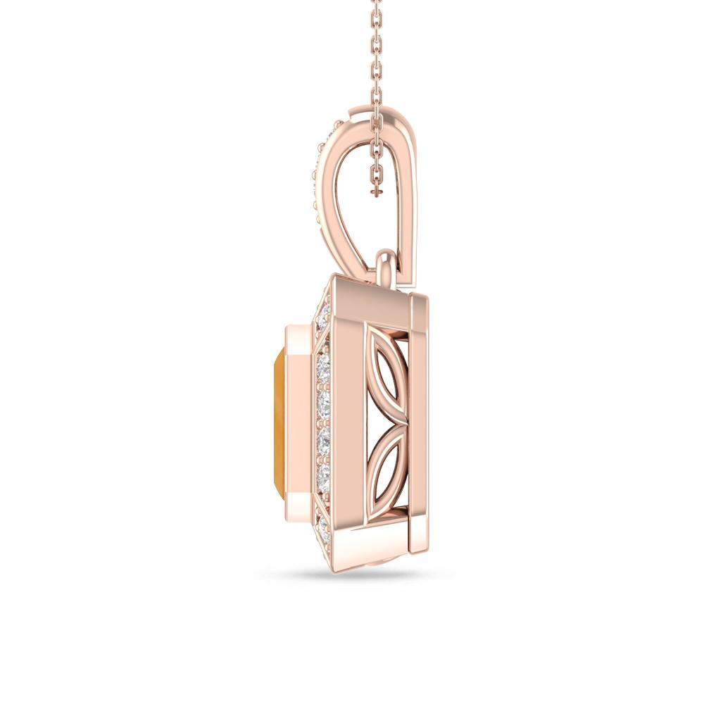 Rose Gold - Citrine