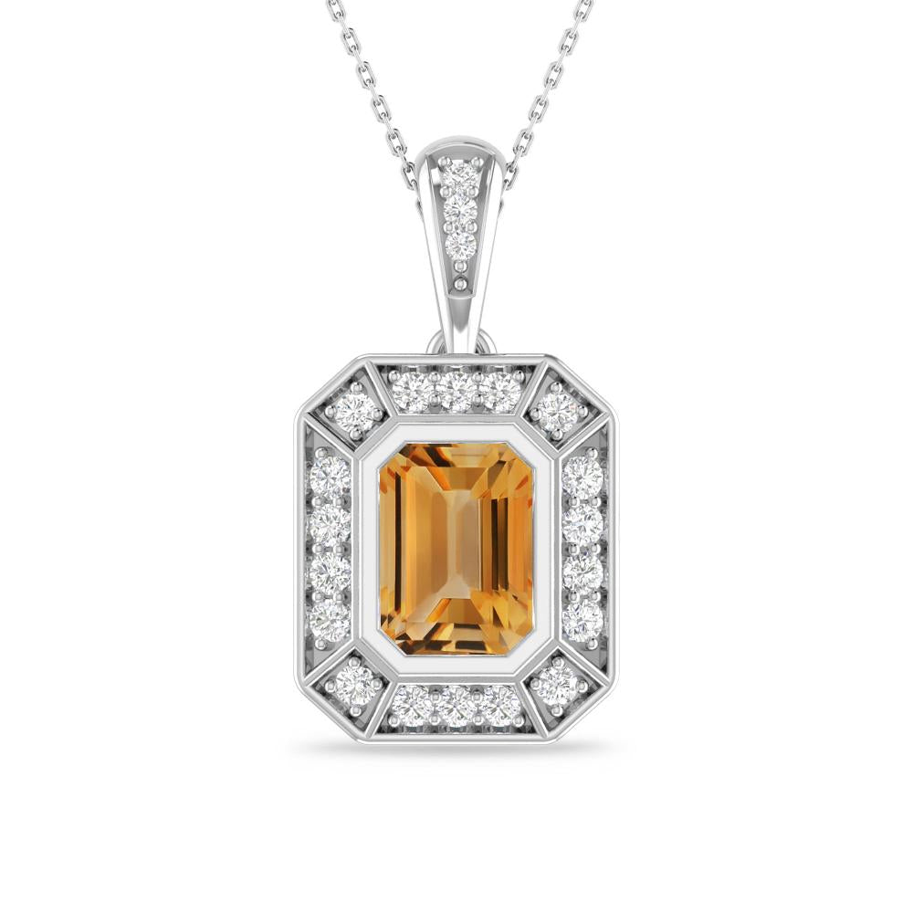 White Gold - Citrine
