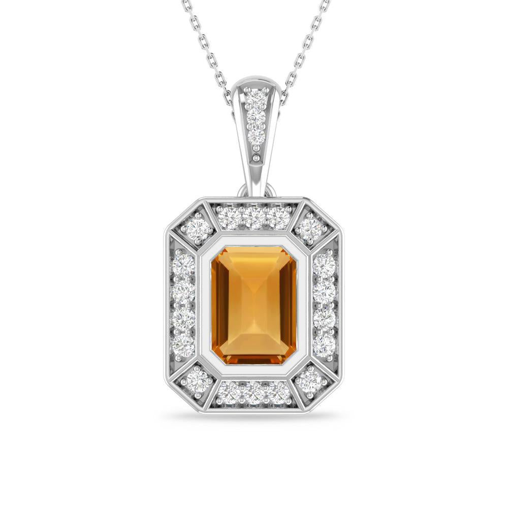 White Gold - Citrine
