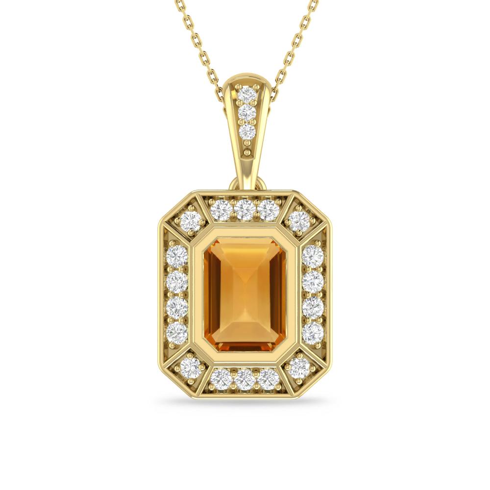 Yellow Gold - Citrine