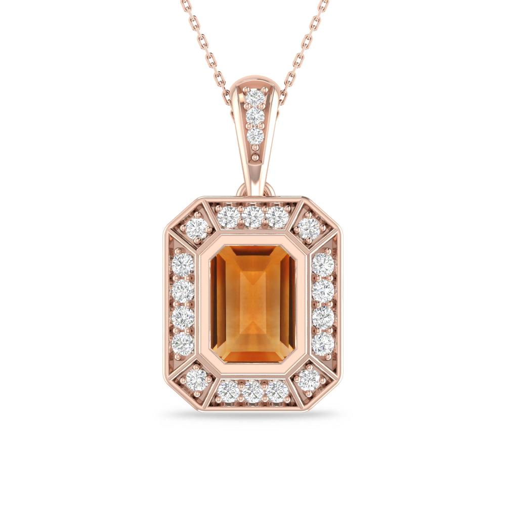 Rose Gold - Citrine