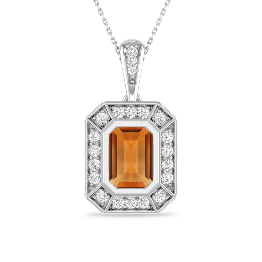 White Gold - Citrine