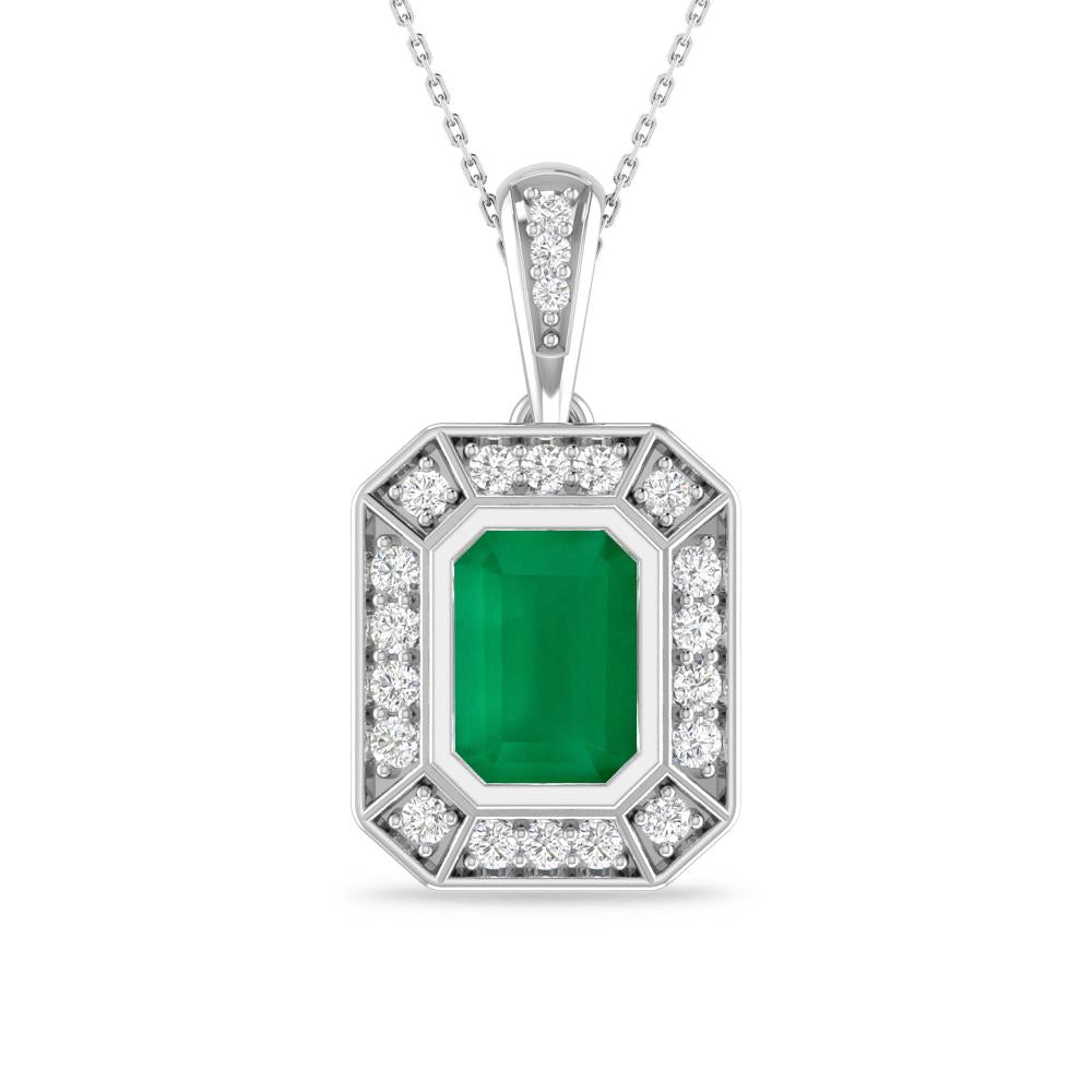 White Gold - Emerald