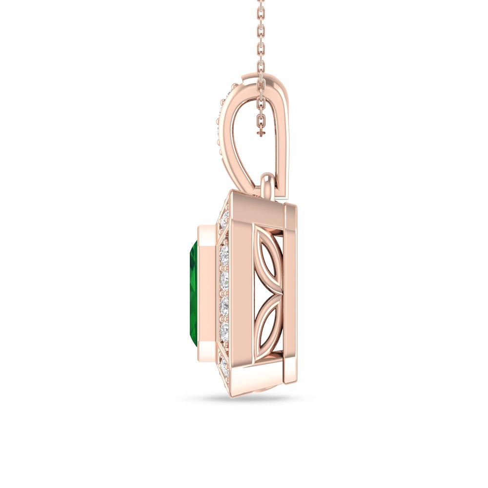 Rose Gold - Emerald