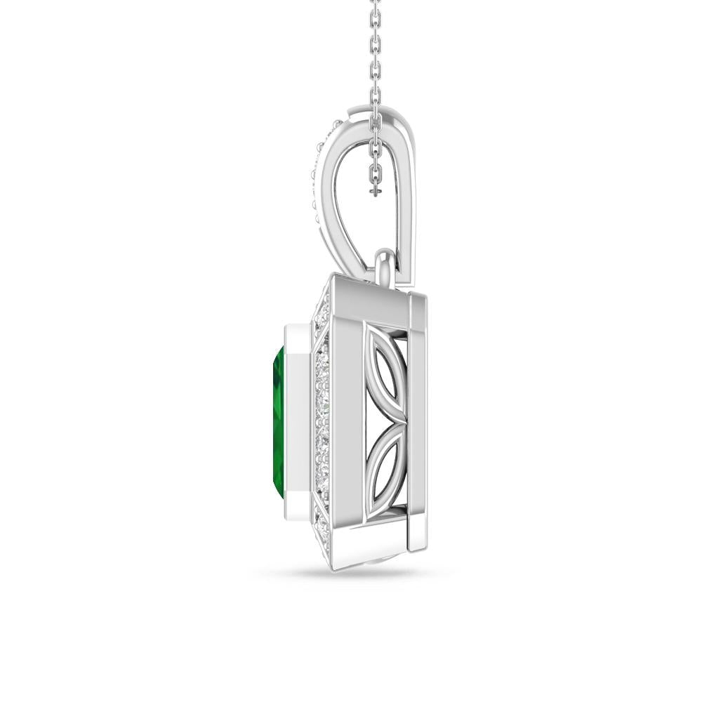 White Gold - Emerald