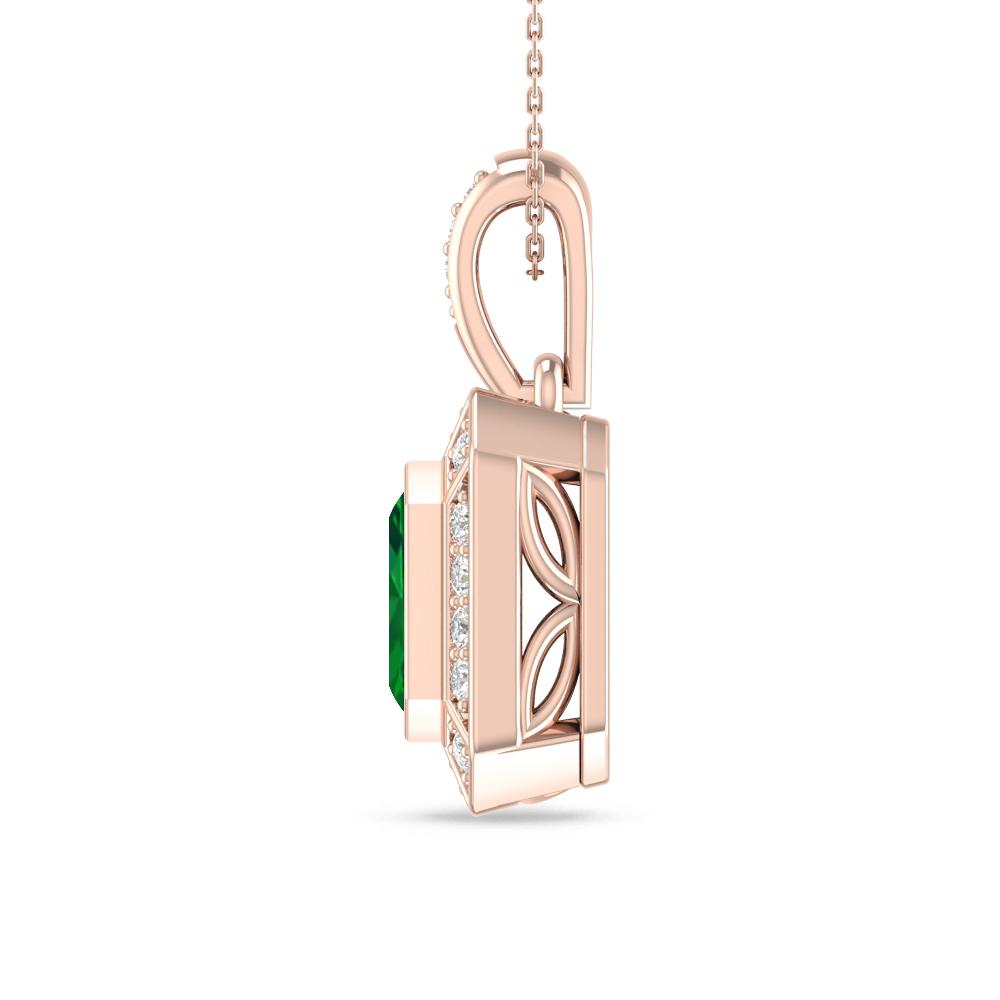Rose Gold - Emerald