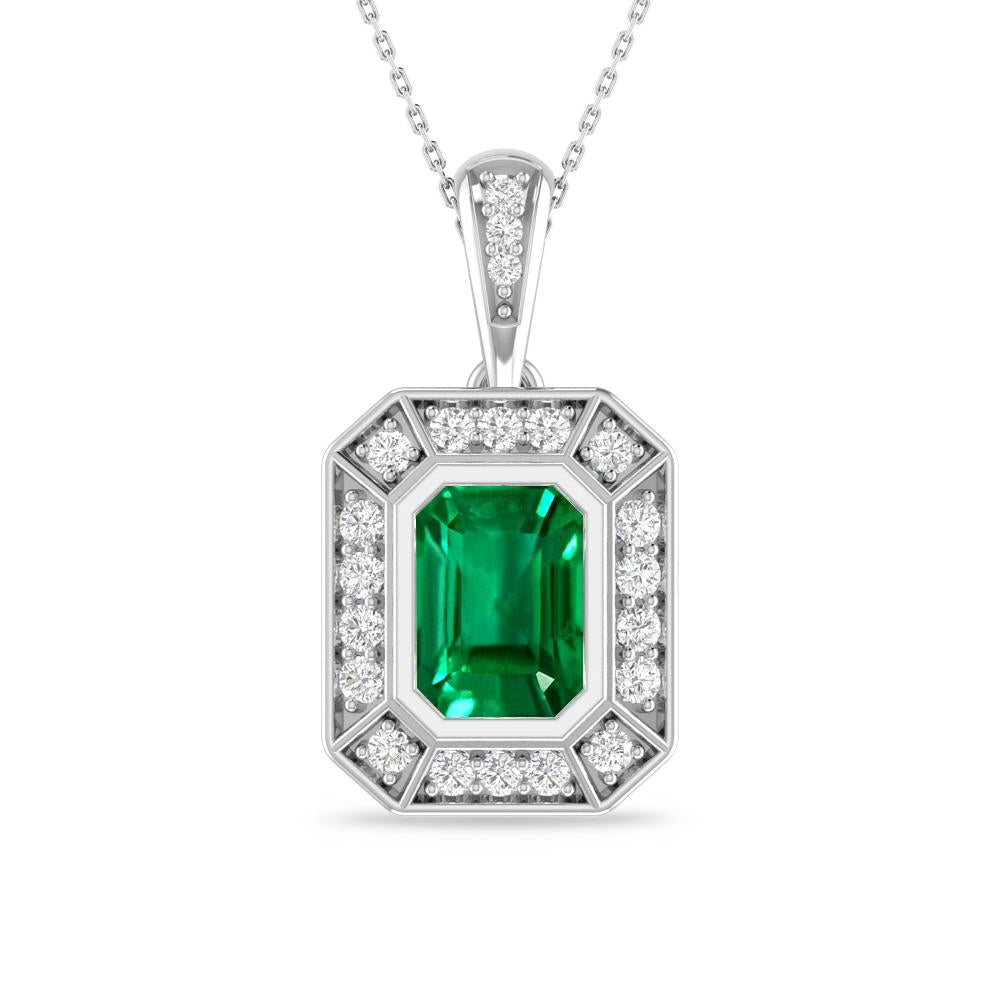 White Gold - Emerald