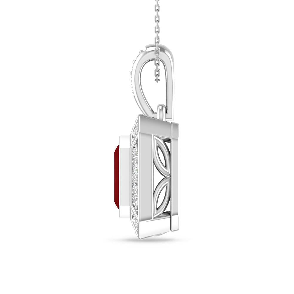 White Gold - Garnet