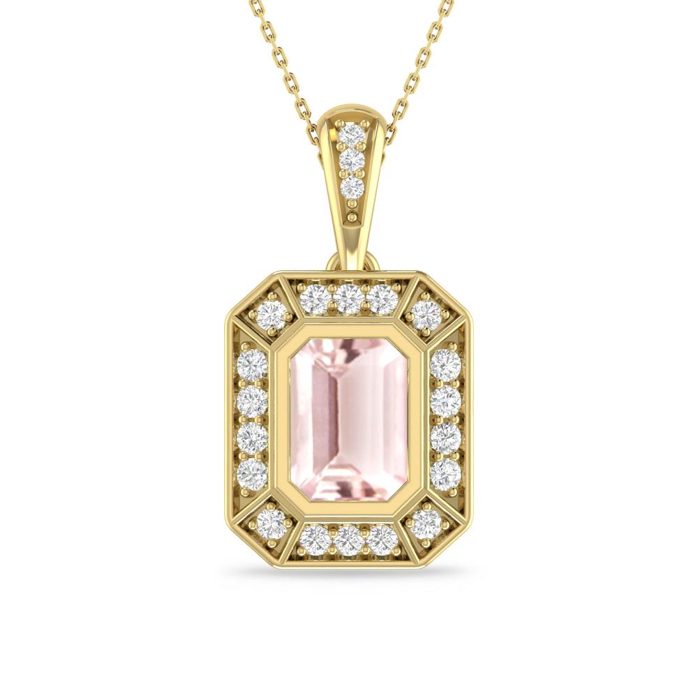 Yellow Gold - Morganite