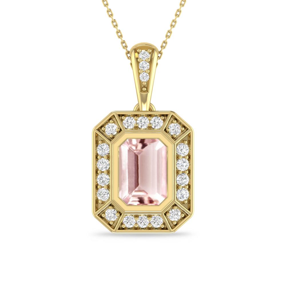 Yellow Gold - Morganite