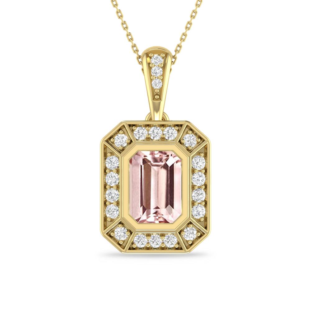 Yellow Gold - Morganite