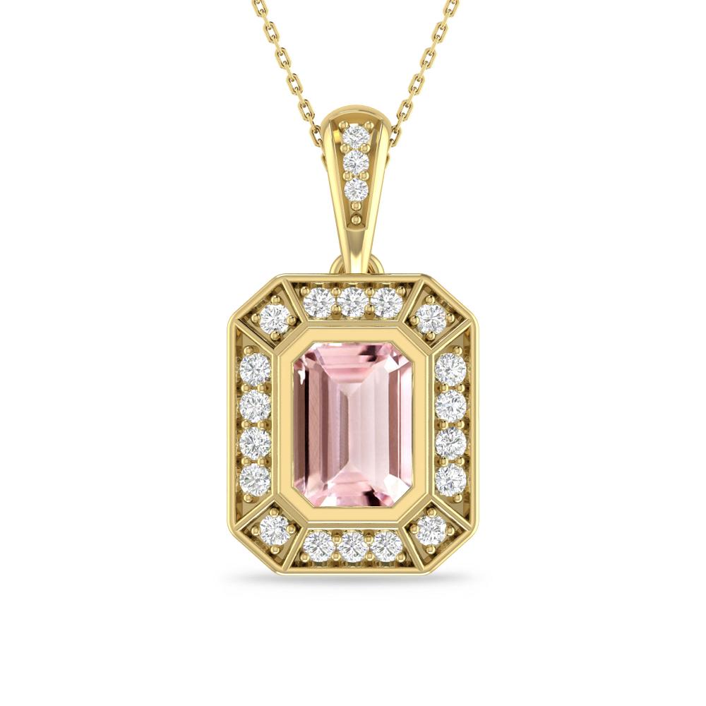 Yellow Gold - Morganite