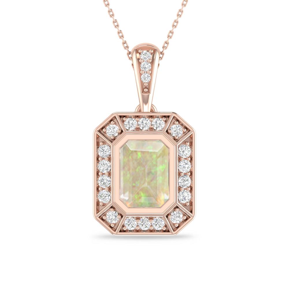 Rose Gold - Opal