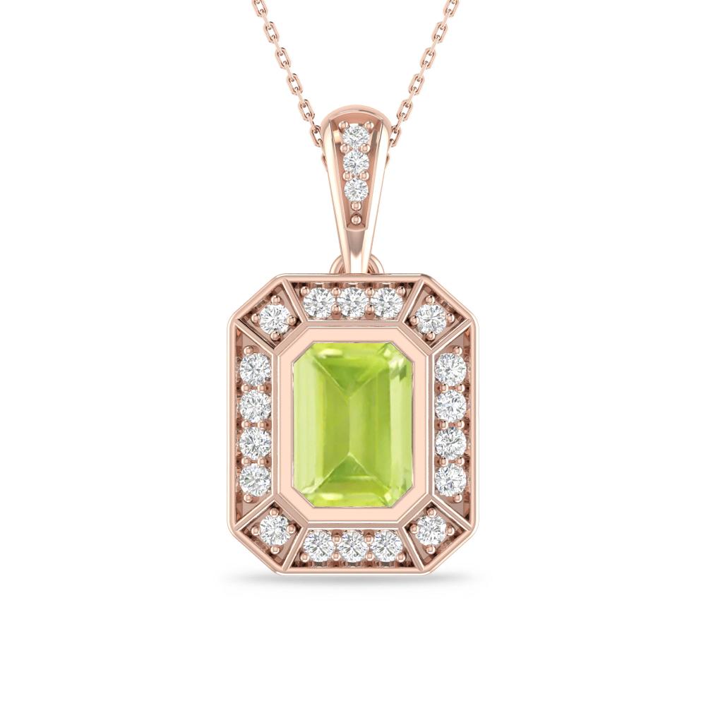 Rose Gold - Peridot