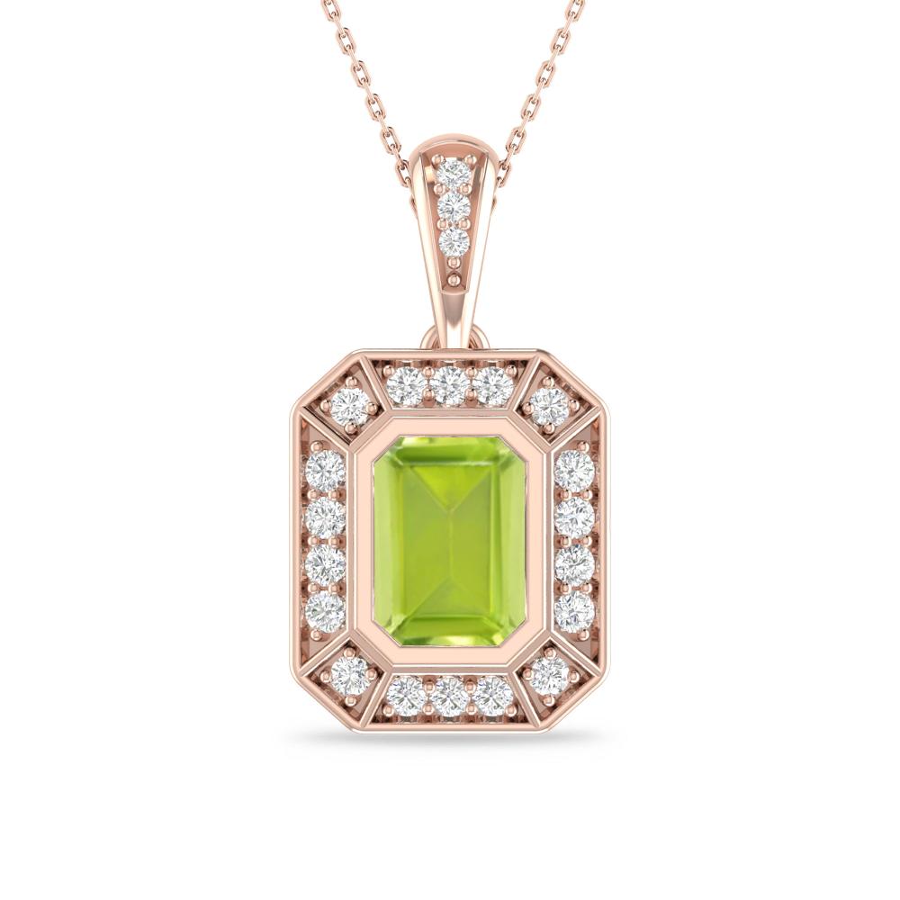 Rose Gold - Peridot