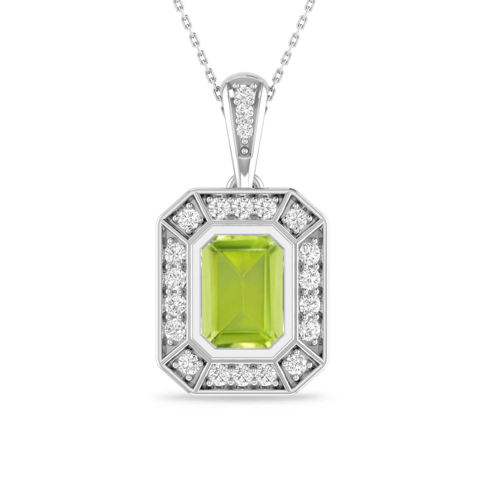 White Gold - Peridot