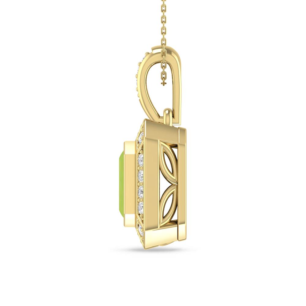 Yellow Gold - Peridot
