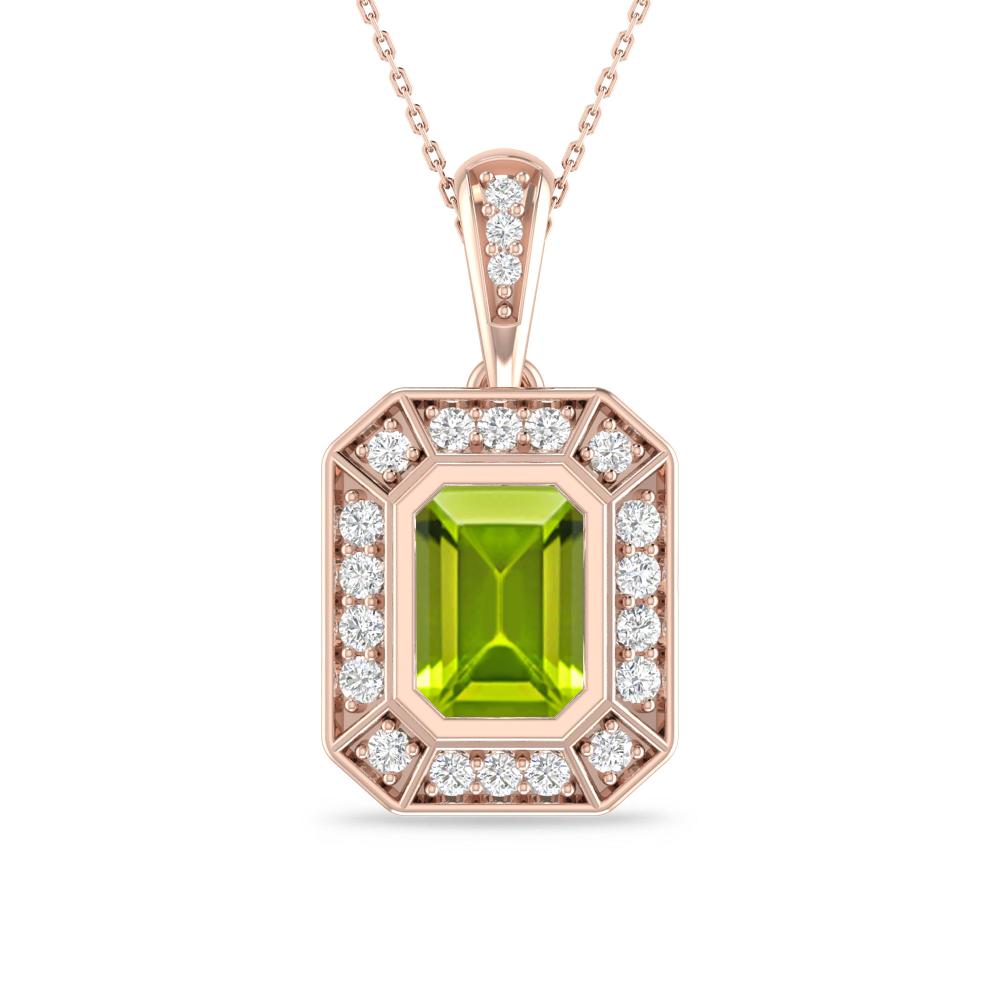 Rose Gold - Peridot