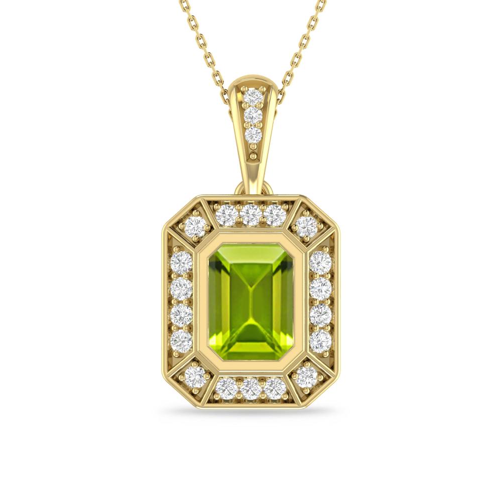Yellow Gold - Peridot