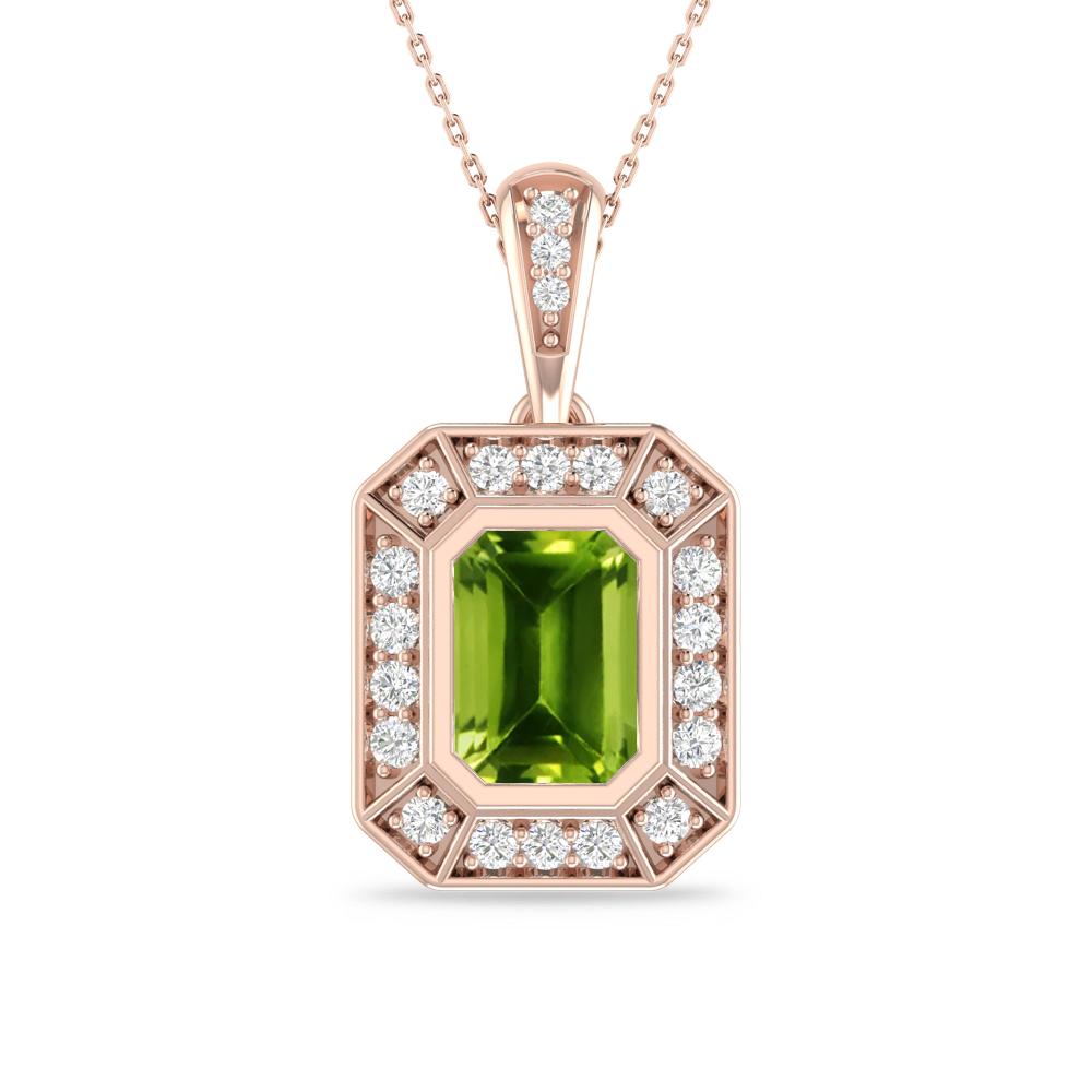 Rose Gold - Peridot