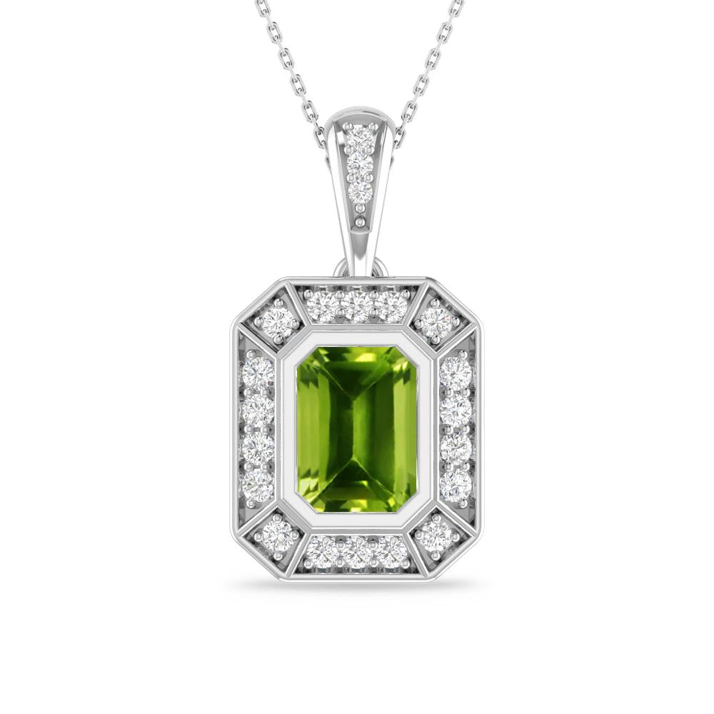 White Gold - Peridot