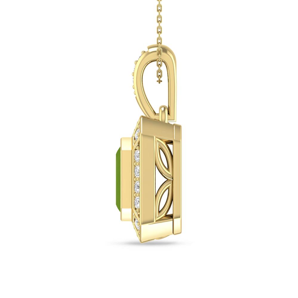 Yellow Gold - Peridot