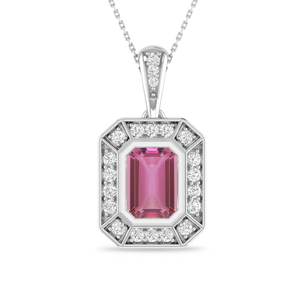 White Gold - Pink Tourmaline