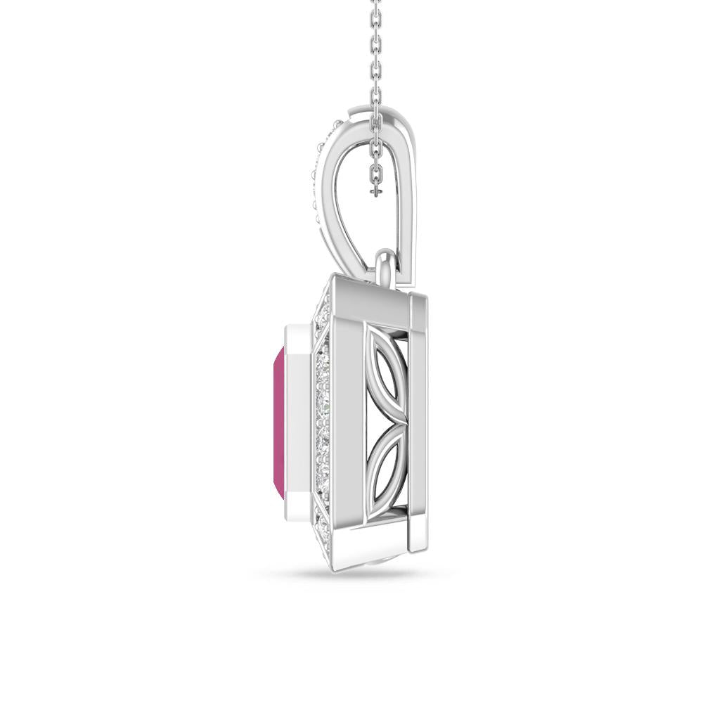 White Gold - Pink Tourmaline