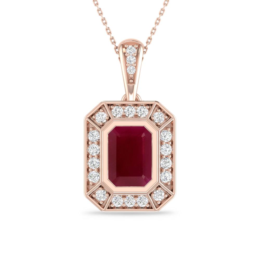 Rose Gold - Ruby