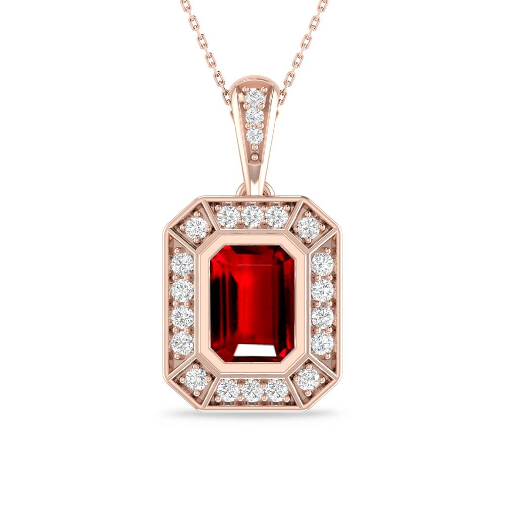 Rose Gold - Ruby