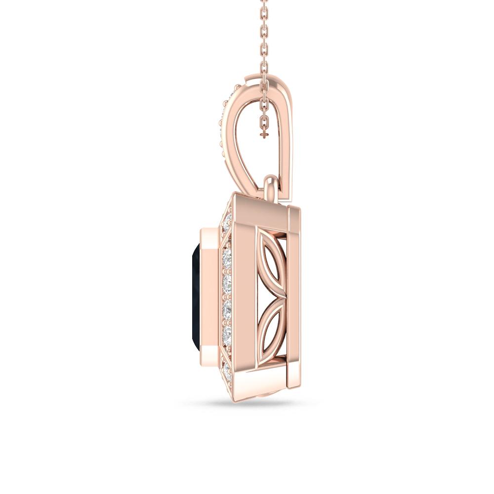 Rose Gold - Sapphire
