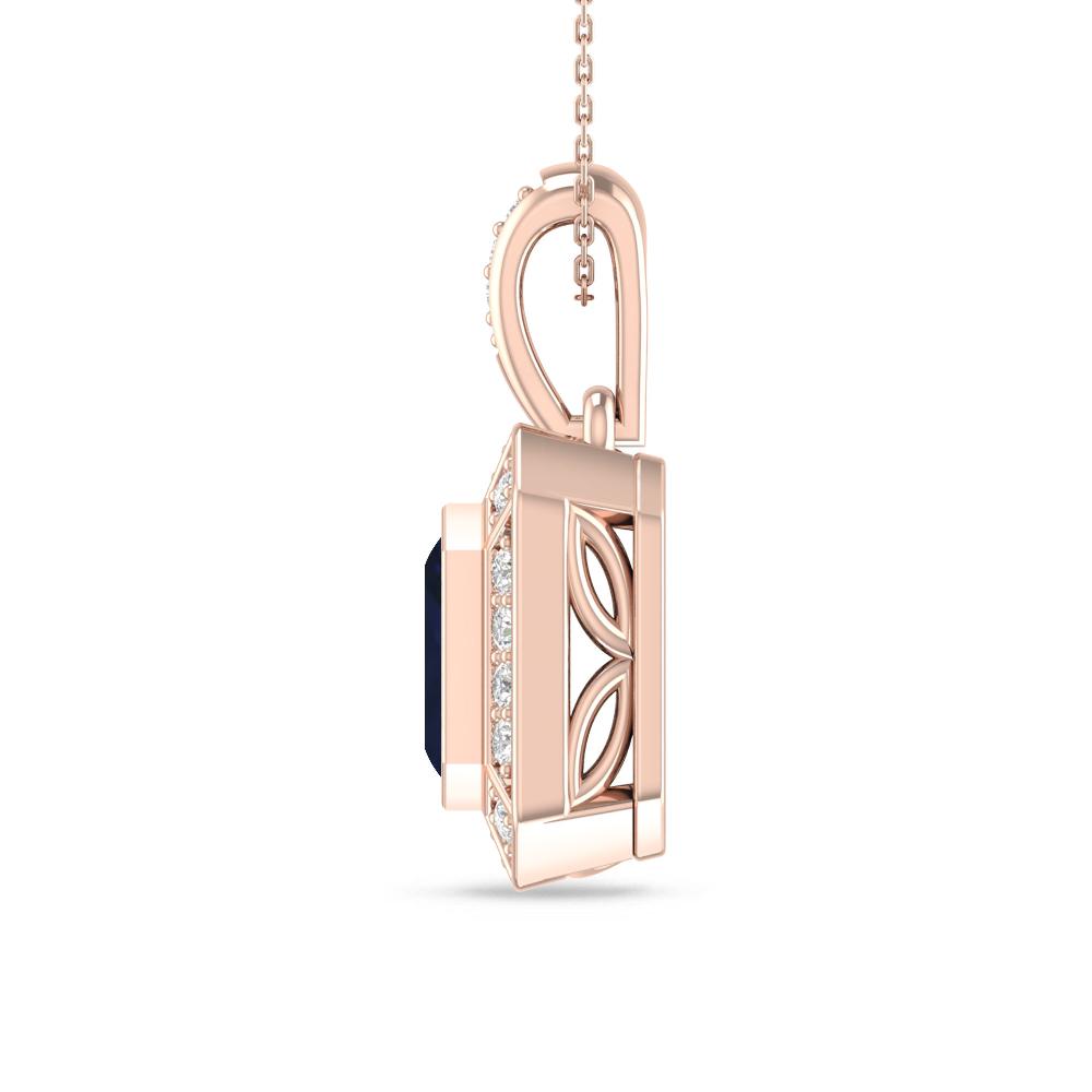 Rose Gold - Sapphire