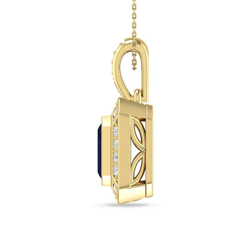 Yellow Gold - Sapphire