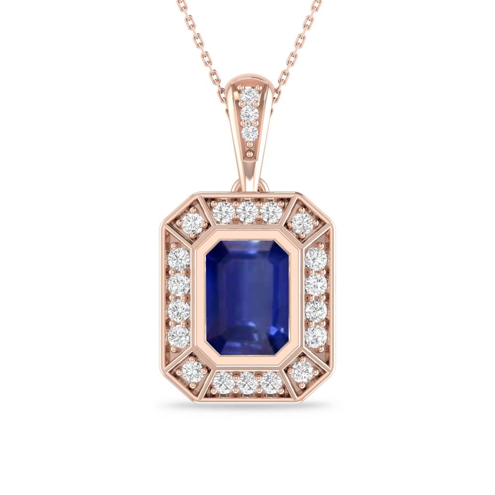 Rose Gold - Sapphire