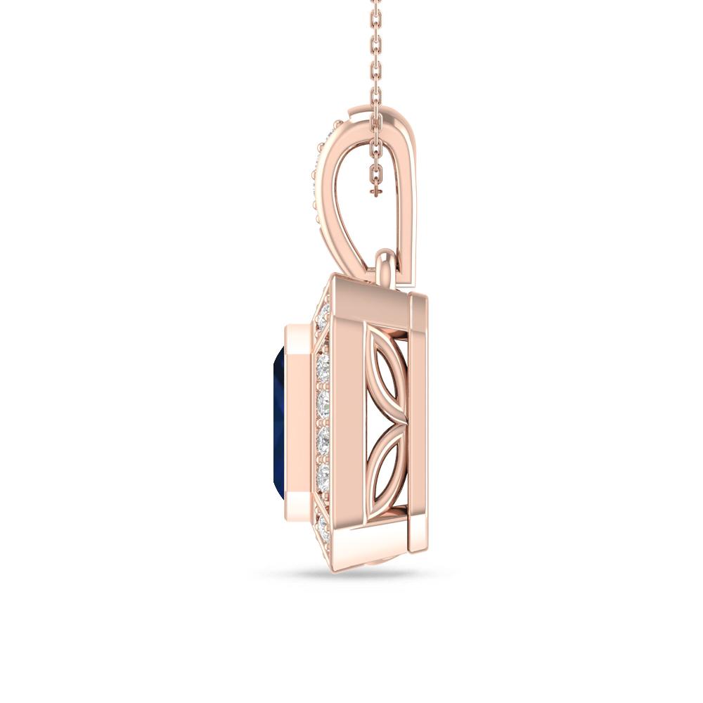 Rose Gold - Sapphire