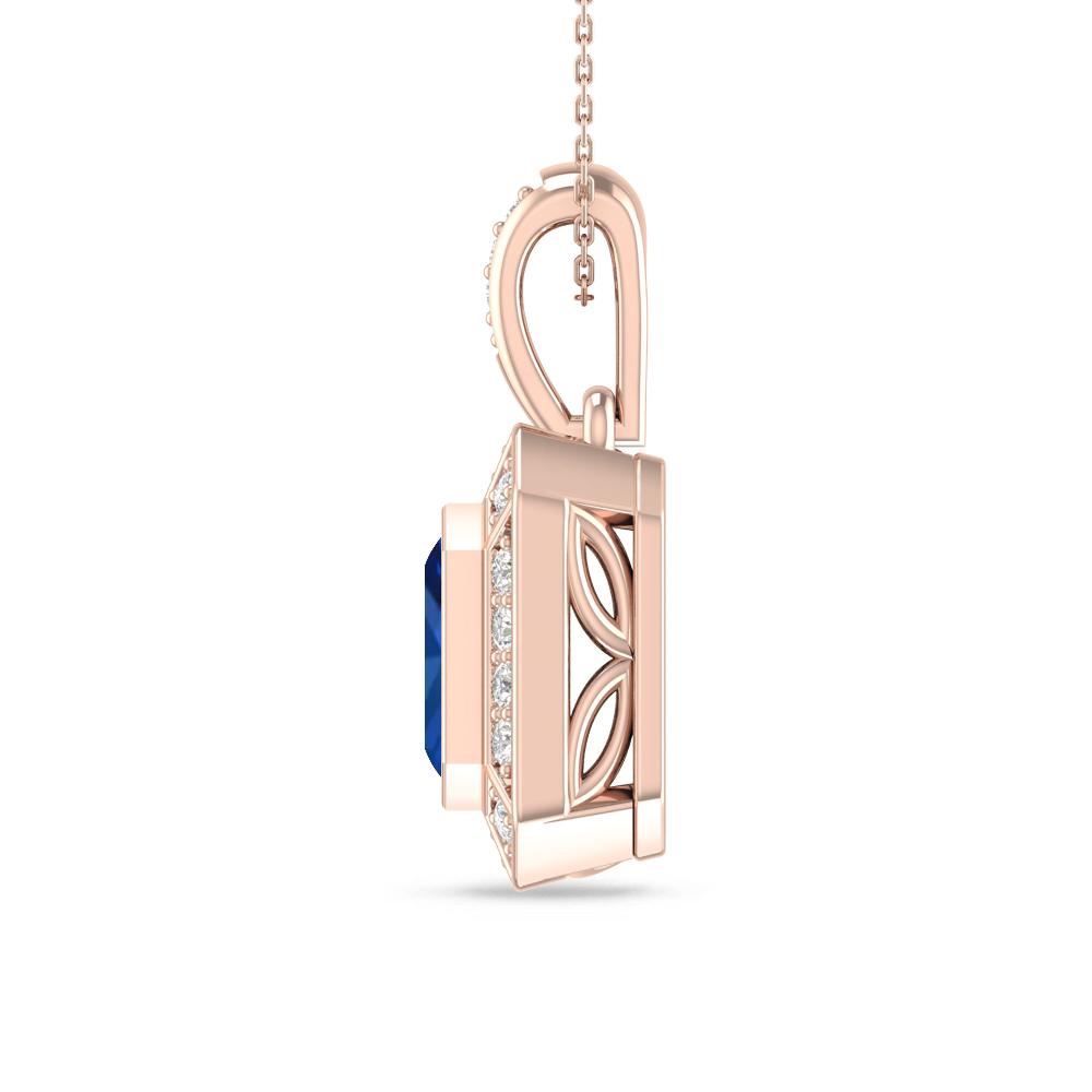 Rose Gold - Sapphire