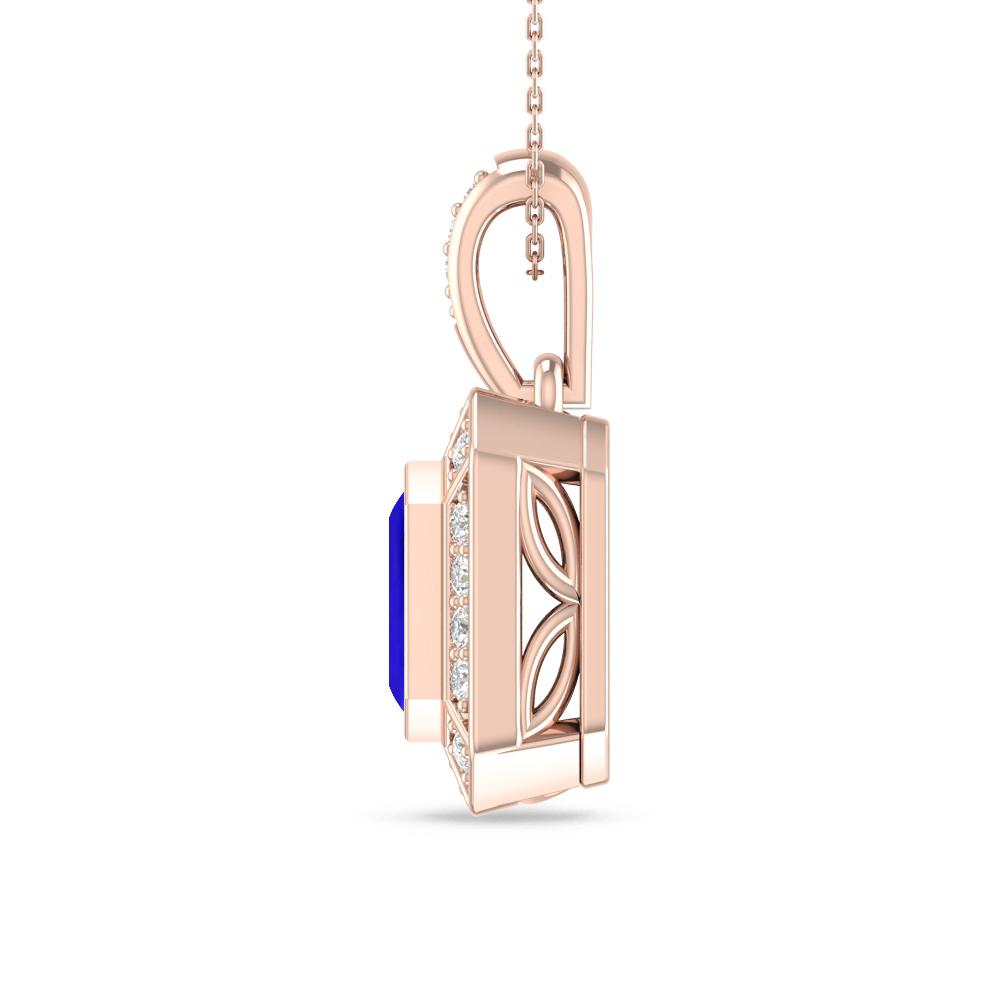 Rose Gold - Tanzanite