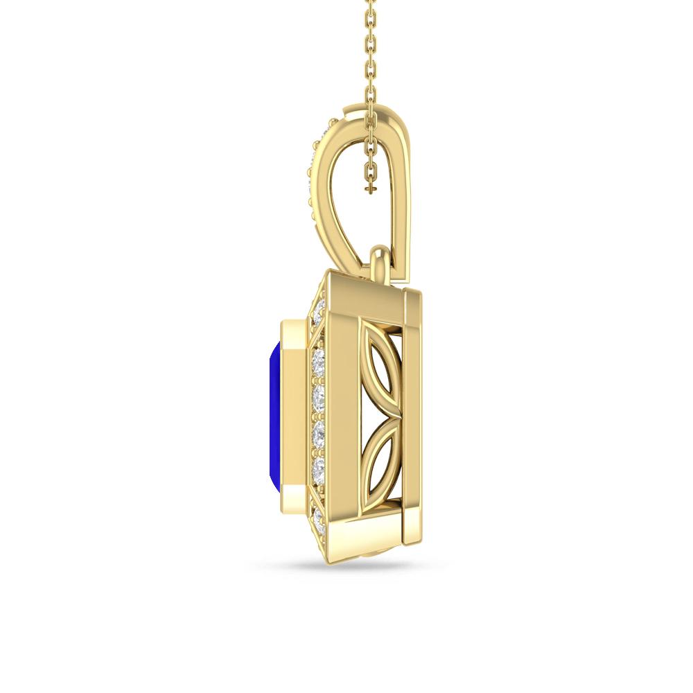 Yellow Gold - Tanzanite